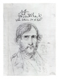 Self-Portrait Lámina giclée por George Cruikshank Self-Portrait Lámina giclée por George Cruikshank