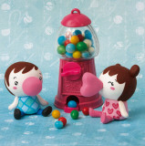 Love and Bubble Gum Affiches par Miss Bonbon 