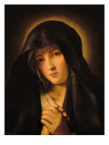 Madonna reproduction procédé giclée par Sassoferrato (Giovanni Battista Salvi) 