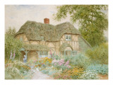 A Surrey Cottage Giclee Print by Arthur Claude Strachan