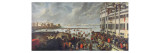 Ice on the Lagoon Giclee Print by Italian School 