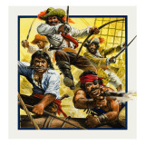 Henry Morgan Giclee Print by Oliver Frey