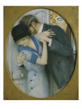 The Embrace Giclee Print by Raphael Kirchner