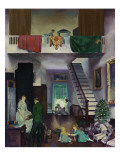 The Studio, 1919 reproduction procédé giclée par George Wesley Bellows