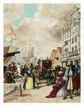Roi Charles II reproduction procédé giclée par Ralph Bruce