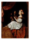 The Duet, 1665 reproduction procédé giclée par Regnier de La Haye