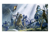 Battle of Hastings Giclee Print by Mcbride 
