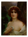 A Sea Nymph reproduction procédé giclée par Emile Jean Horace Vernet