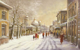 Streetscene I Print by Eric Erwin