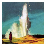 Geyser Giclee Print by McConnell 