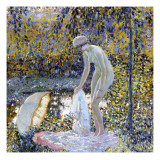 Bather, C.1907-14 Reproduction procédé giclée par Frederick Carl Frieseke