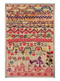 Embroidery Sampler Giclee Print by Mexican School 