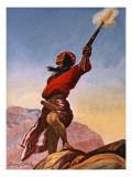 The Signal Giclee Print by Stanley L. Wood