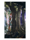 Robin des Bois reproduction procédé giclée par English School 
