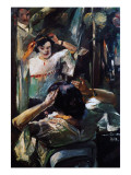 The Mirror, 1912 reproduction procédé giclée par Lovis Corinth