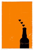 Pop Love Kunstdruck von Pascal Normand