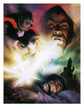 Dracula Giclee Print by Oliver Frey