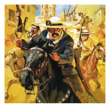 Pancho Villa Giclee Print by Mcbride 