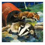 The Rivals, 1967 Giclee-trykk av G. W Backhouse The Rivals, 1967 Giclee-trykk av G. W Backhouse