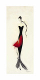 Lady in Black II Poster by Marilyn Robertson