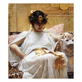Cleopatra, C.1887 Giclee Print by John William Waterhouse