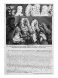 The Bench, 1758 Giclee Print by William Hogarth