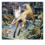 Brave Galert Giclee Print by Barrie Linklater