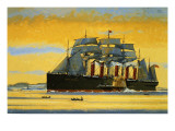 Great Eastern Giclee Print by John S. Smith