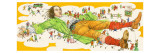 Gulliver's Travels Giclee Print by English School 