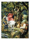 Robin des Bois reproduction procédé giclée par Andrew Howat