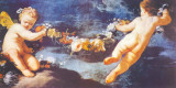 Ghirlanda di Putti Posters par Heinrich Hofmann