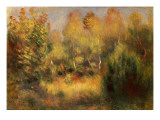 The Glade Giclee Print by Pierre-Auguste Renoir