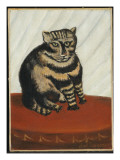 The Tabby Giclee Print by Henri Emilien Rousseau