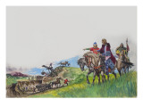 King Offa reproduction procédé giclée par Peter Jackson