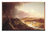 The Oxbow reproduction procédé giclée par Thomas Cole
