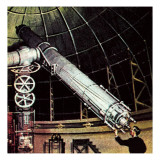 Giant Telescope Giclee Print by McConnell 