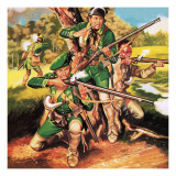Rogers' Rangers Giclee Print by Ron Embleton