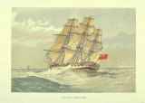 A 38-Gun Frigate Prints by Mitchell 