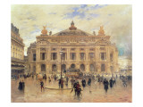 L'Opera, Paris Giclee-trykk av Frank Myers Boggs