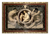 Idylle, 1884 Giclée-Druck von Gustav Klimt