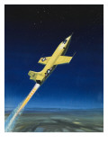 The Bell X-1 Giclee Print by Wilf Hardy