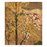Autumn Tree Reproduction procédé giclée par Japanese School 