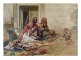 The Pet Monkey Giclee Print by Ferencz Frans Eisenhut