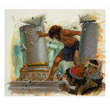 Samson reproduction procédé giclée par Andrew Howat