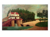 The Watermill Giclee Print by Henri Emilien Rousseau