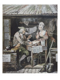 The Public Writer Giclee Print by Pierre Alexandre Wille