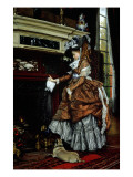 La Cheminee, 1869 Giclee Print by James Jacques Joseph Tissot
