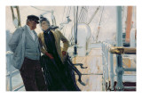 On Deck Giclee Print by Louis Anet Sabatier