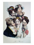 The Bride, C.1820 Lámina giclée por Louis Leopold Boilly The Bride, C.1820 Lámina giclée por Louis Leopold Boilly