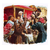 A Shaken Louis Xv Giclee Print by C.l. Doughty
